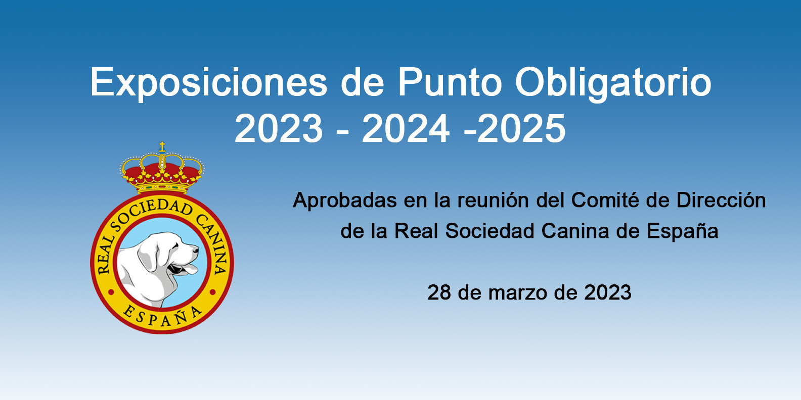 Exposiciones de Punto Obligatorio en 2023, 2024 y 2025