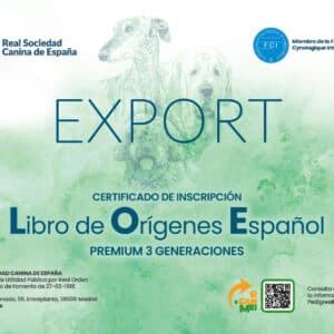 PedigreeRSCE de Exportación (3 generaciones)
