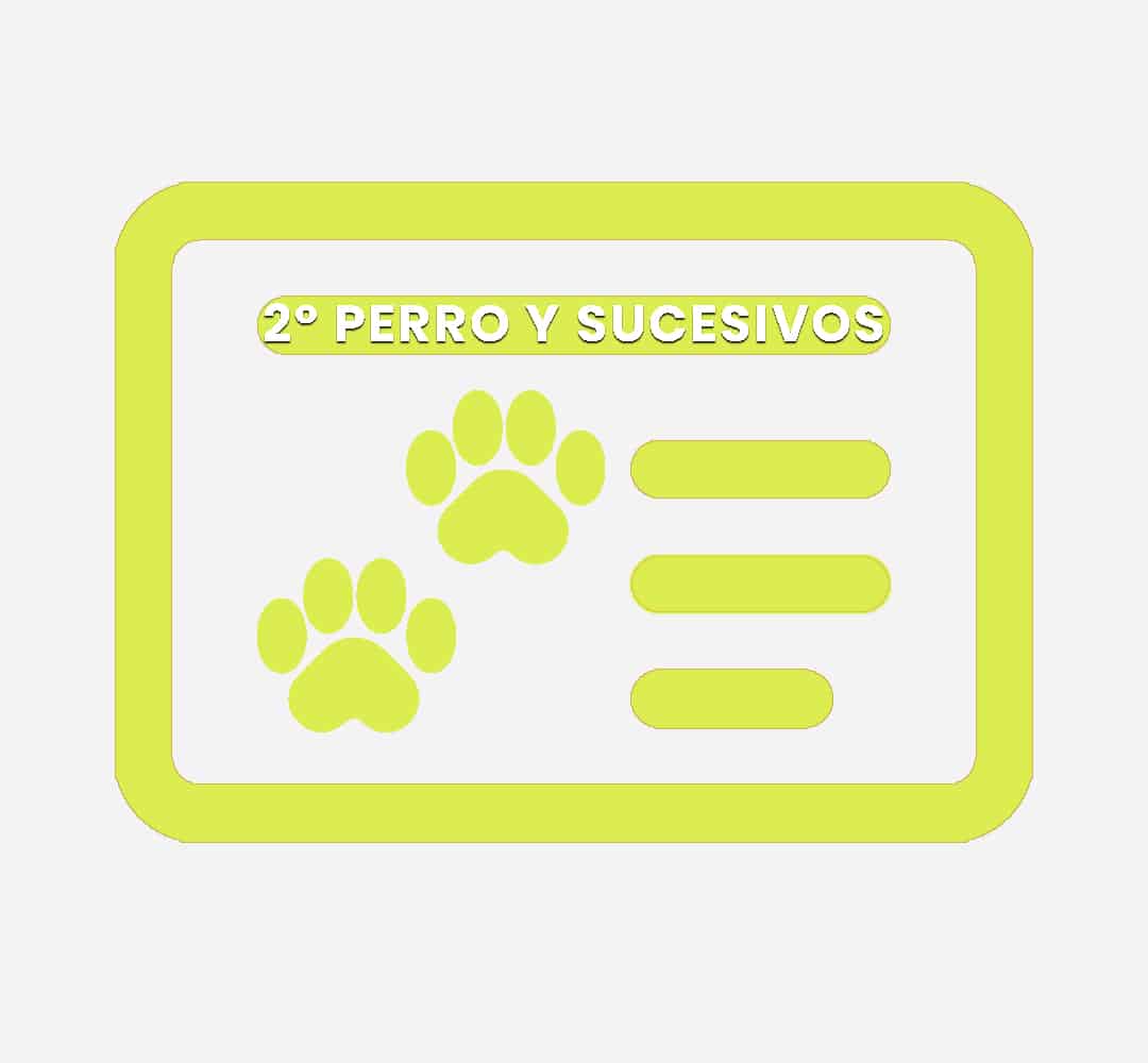 Licencia 2º perro y sucesivos de Agility