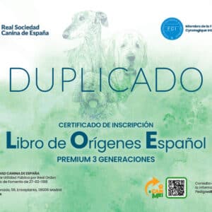Duplicado PedigreeRSCE